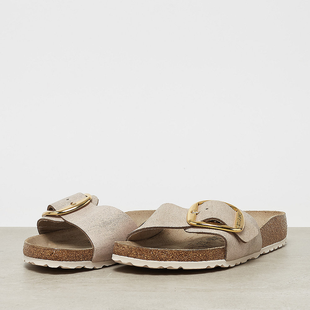 Birkenstock Madrid Big Buckle VL Washed metallic rose gold