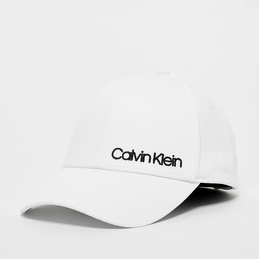 Calvin Klein Side Logo Cap bright white