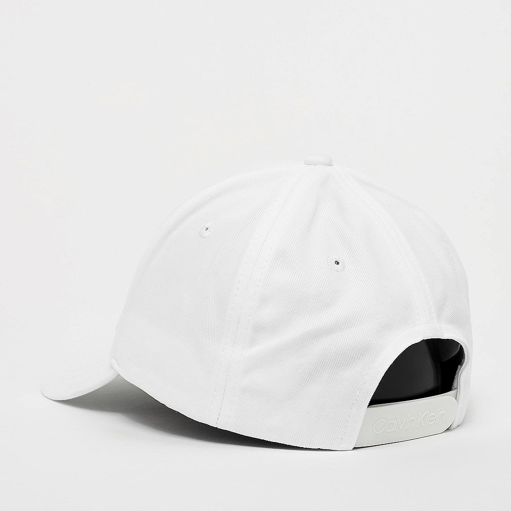 Calvin Klein Side Logo Cap bright white