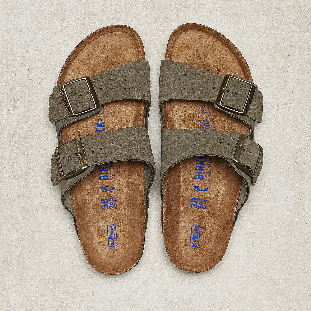 Birkenstock Arizona SFB Leather Suede forest