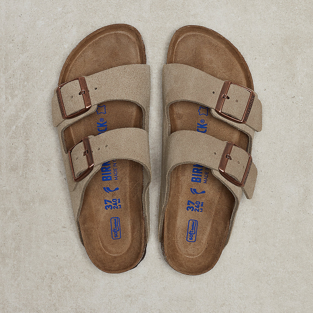 Birkenstock Arizona SFB Leather Suede taupe