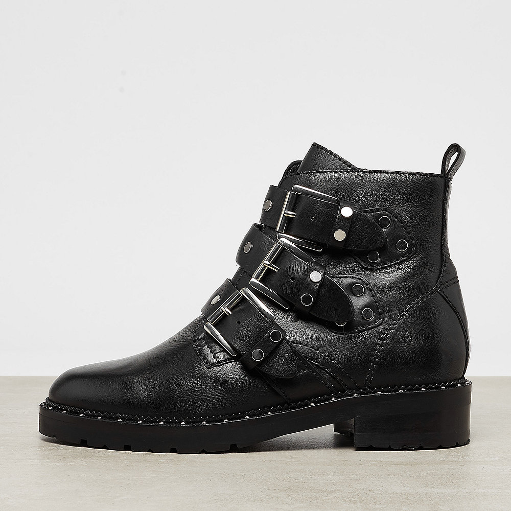 Bronx Kingdom Buckled Boot black