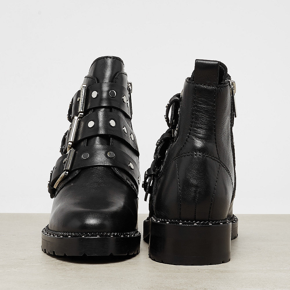Bronx Kingdom Buckled Boot black