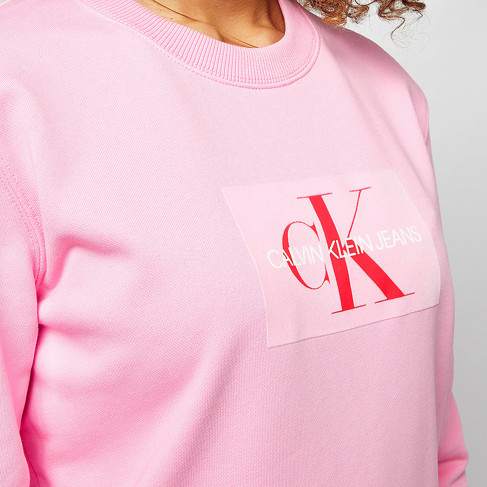 Calvin Klein Monogram Flock Box Logo Reg CN begonia pink