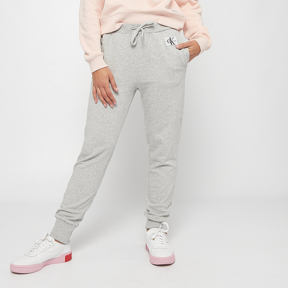 Calvin Klein Sweatpant Monogram light grey heather