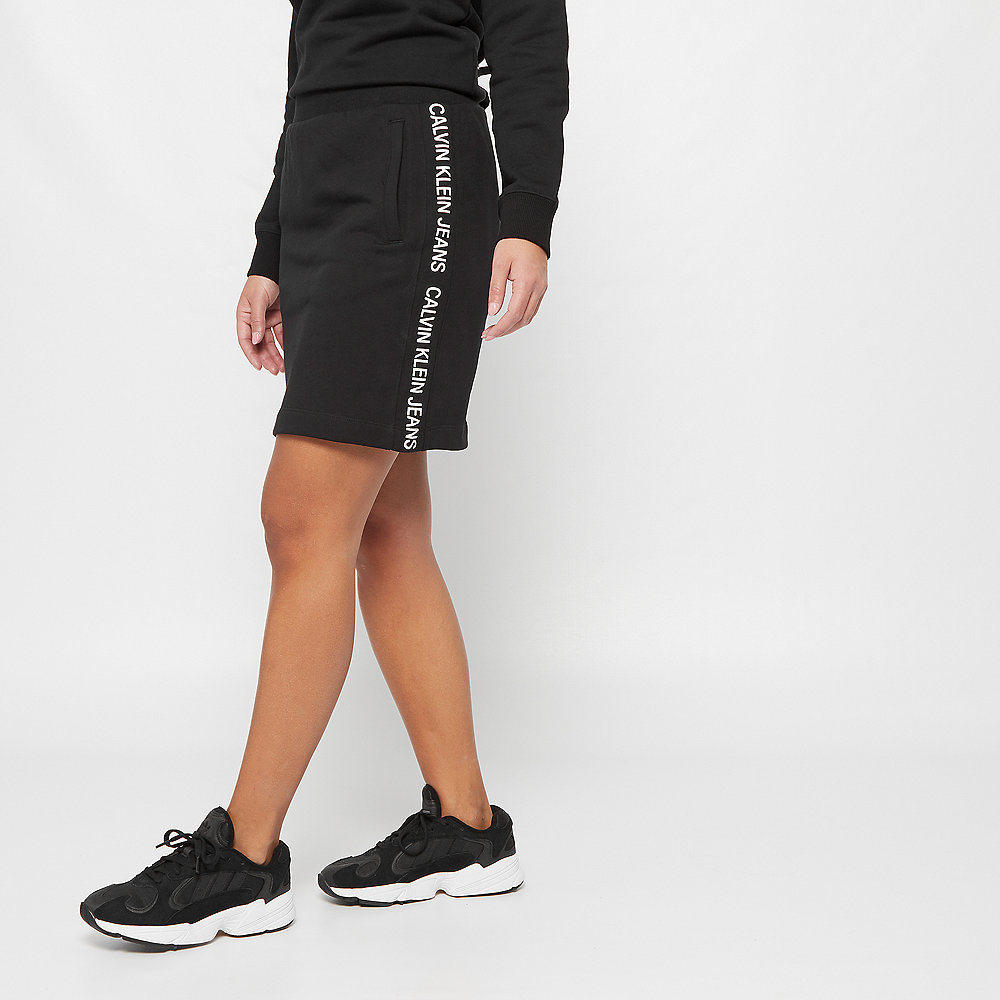 Calvin Klein Track Side Logo Skirt black