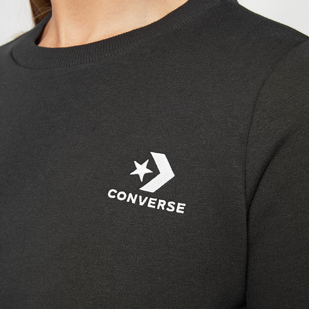 Converse Star Chevron EMB Crew black