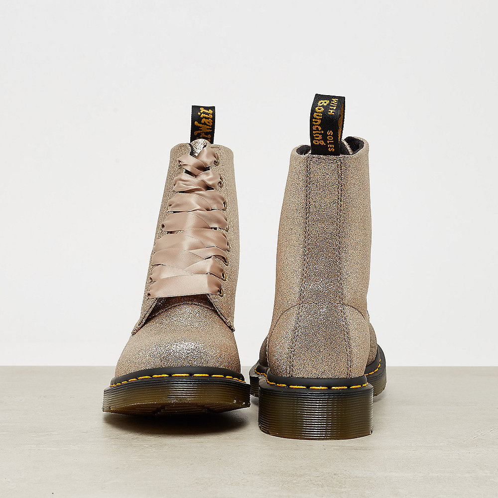 Dr. Martens 1460 Pascal pale gold glitter