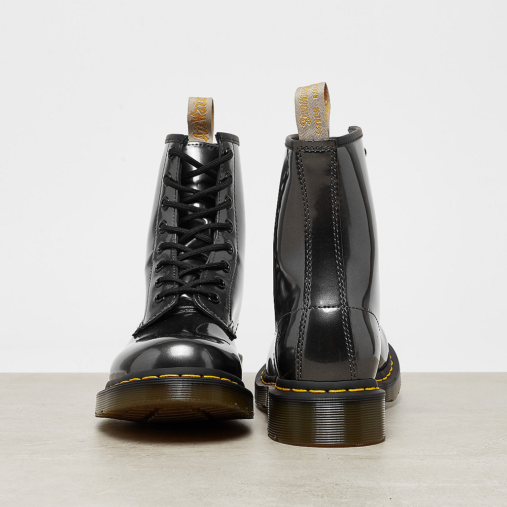 Dr. Martens 1460 Vegan gunmetal chrome paint metallic