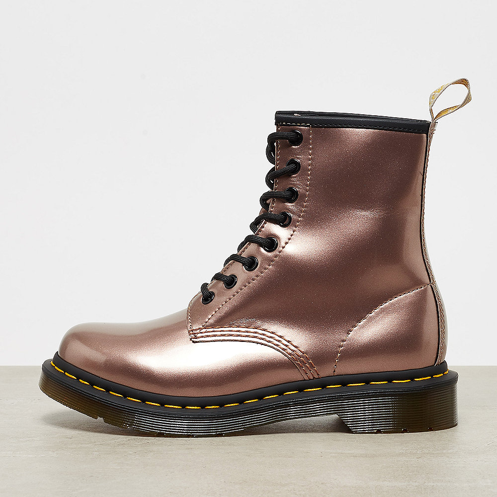 Dr. Martens 1460 Vegan rose gold chrome paint metallic