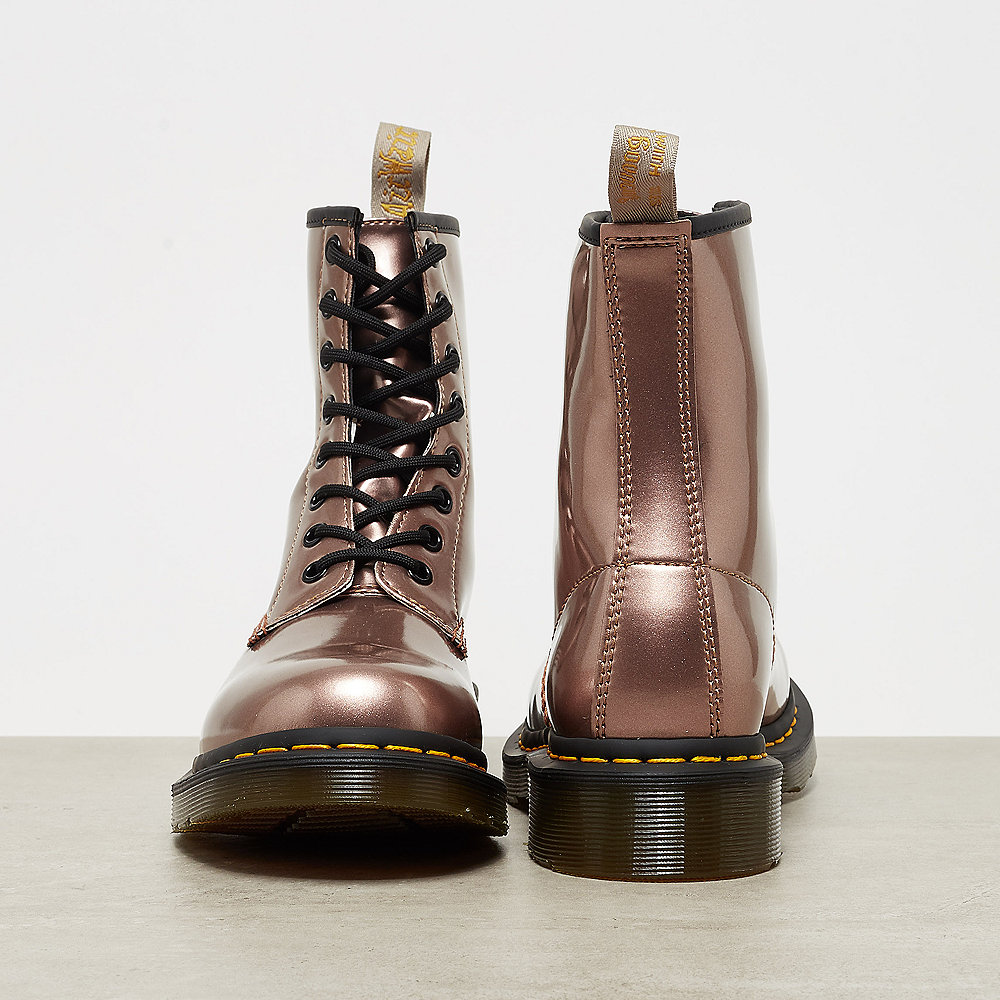 Dr. Martens 1460 Vegan rose gold chrome paint metallic