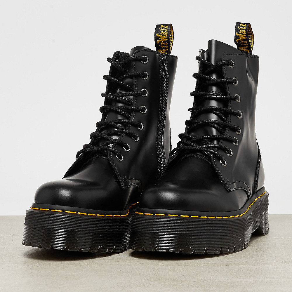 Dr. Martens Jadon Black Polished Smooth