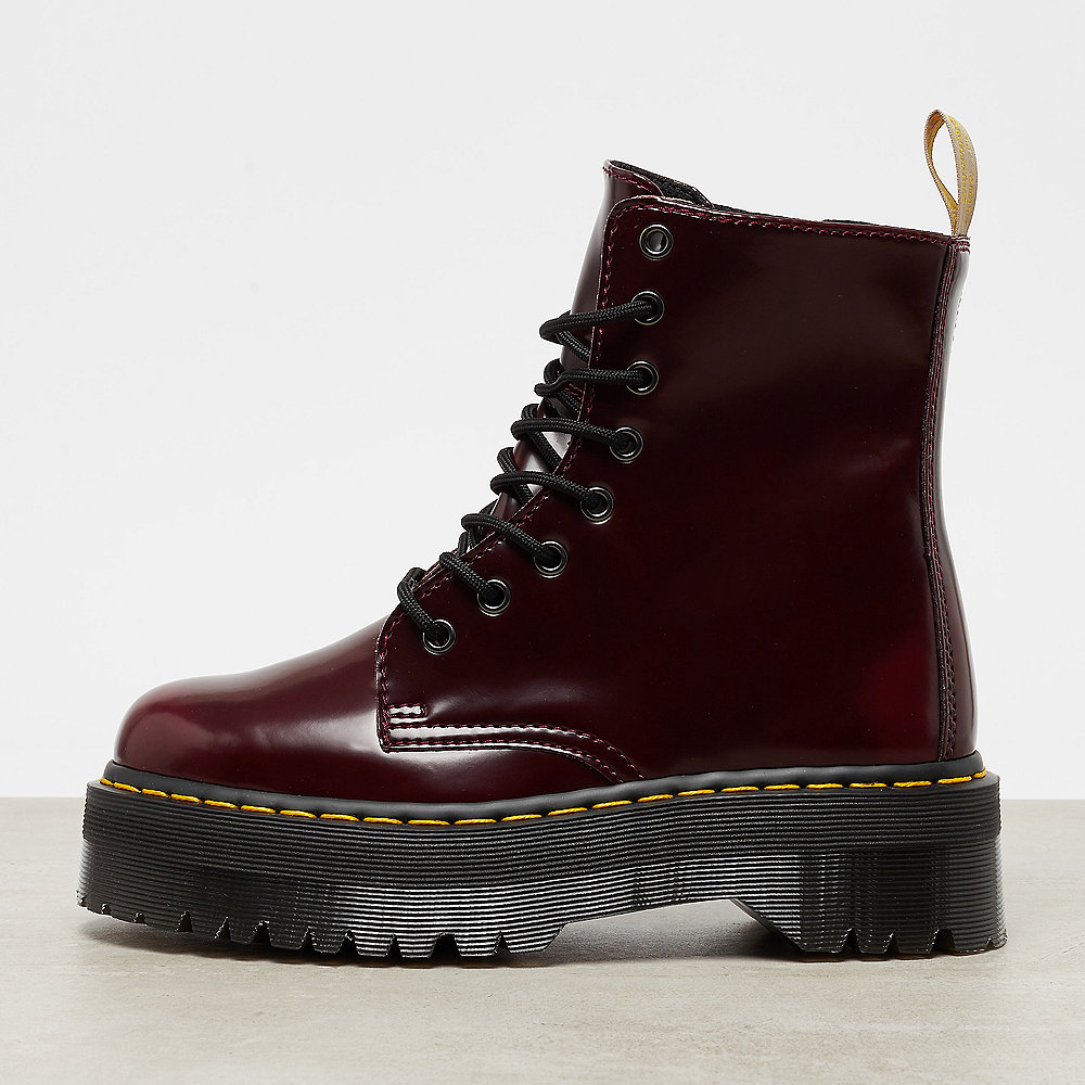 Dr. Martens Vegan Jadon Cherry Red Cambridge Brush