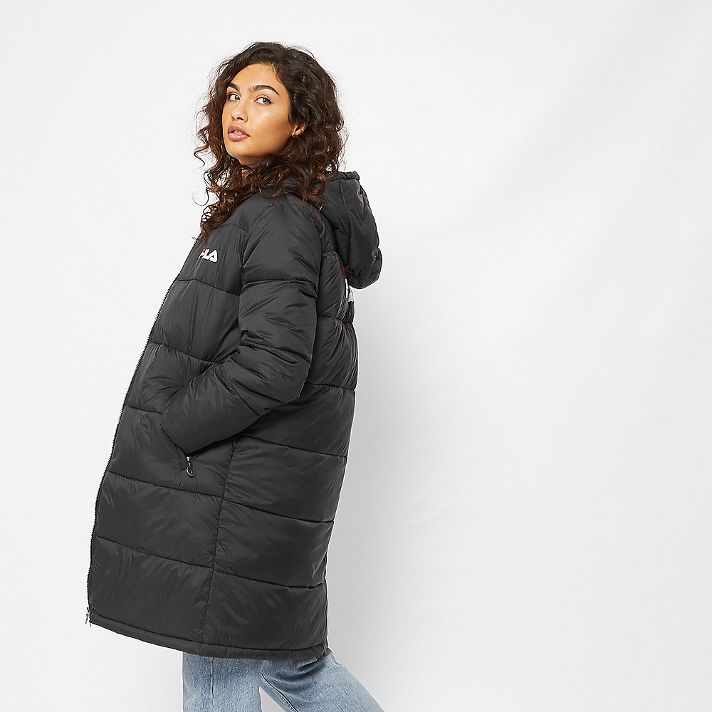 Fila ZIA Long Puff Jacket black