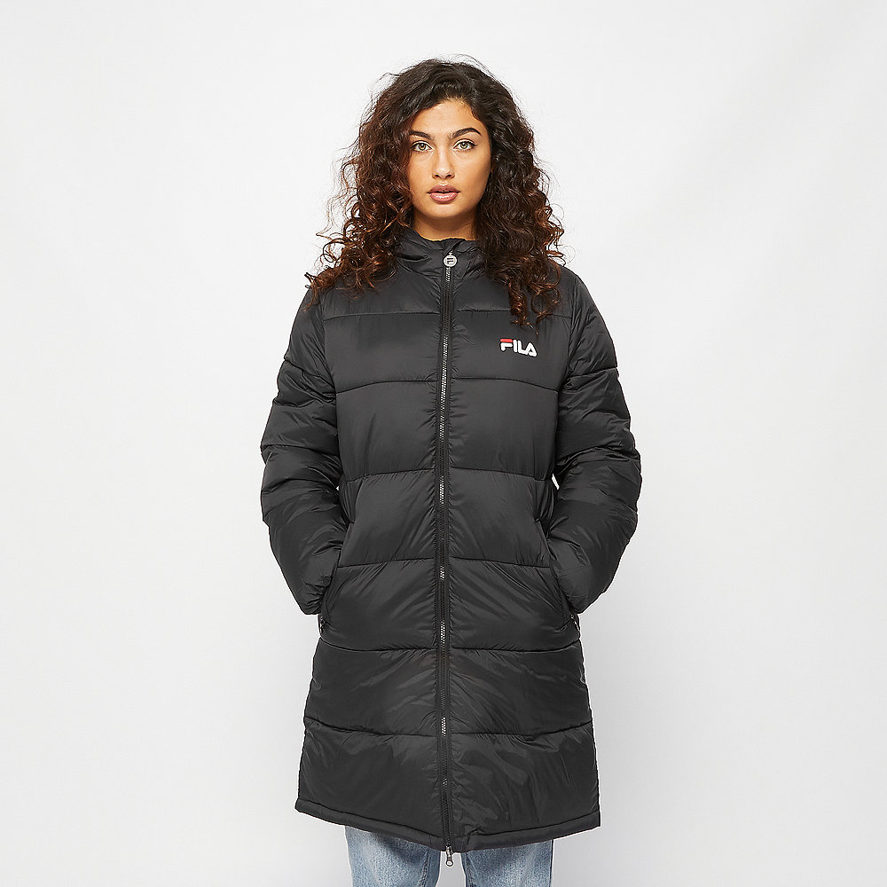 Fila ZIA Long Puff Jacket black