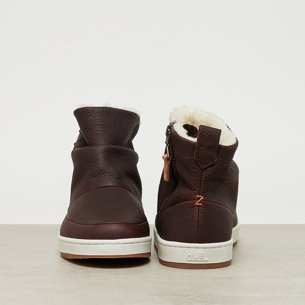 Hub Ridge L30 Merlins dark brown/off white-dark gum