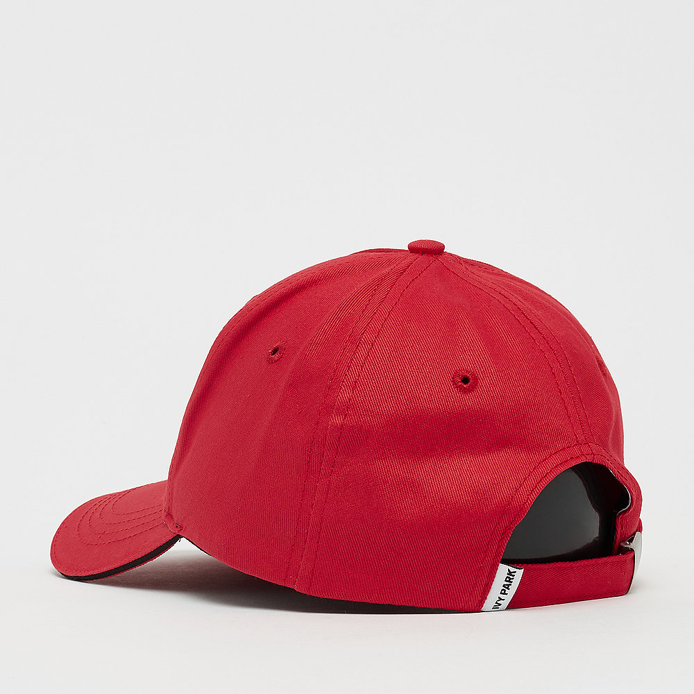 IVY PARK Silicon Logo Bicolour Baseball Cap fiery red