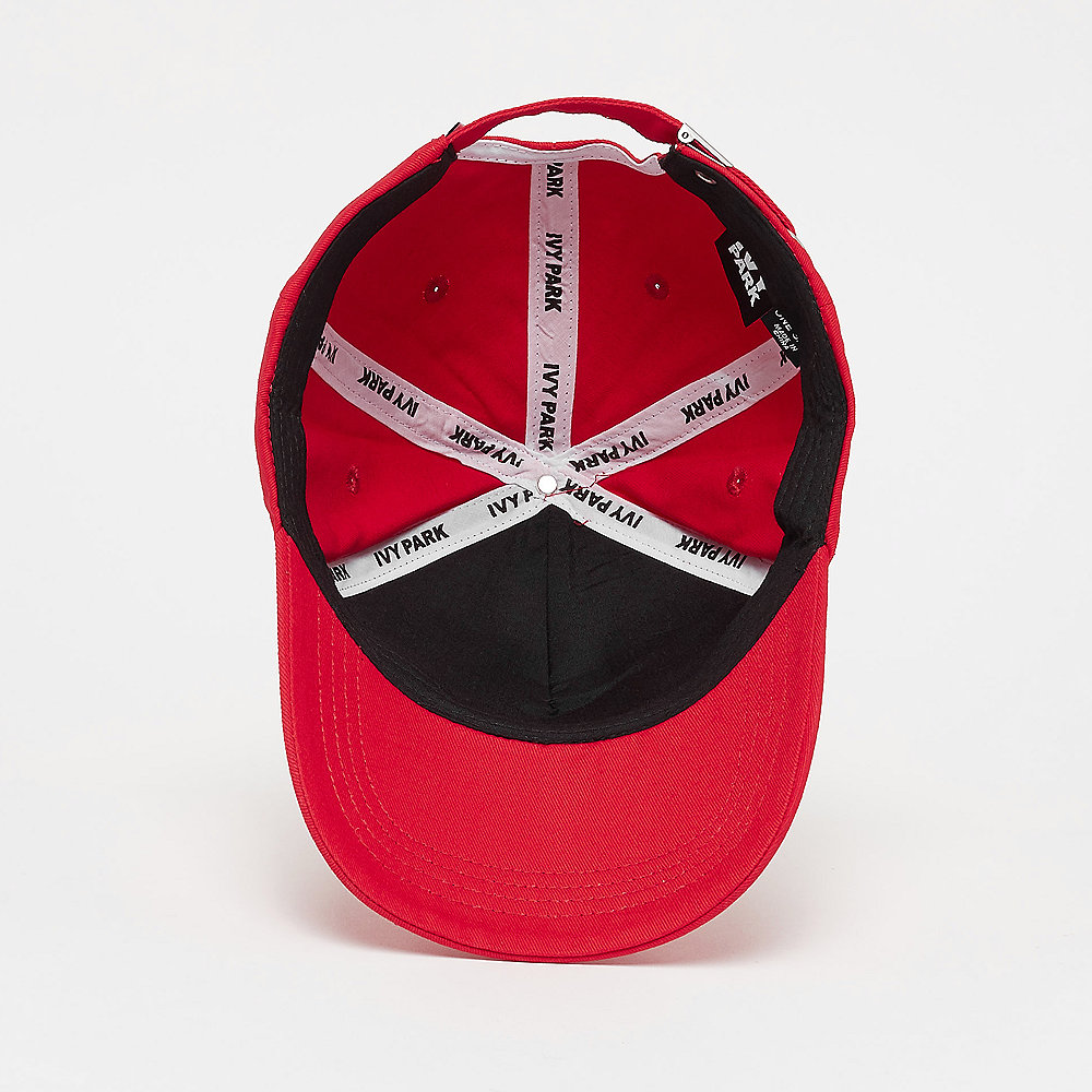 IVY PARK Silicon Logo Baseball Cap fiery red