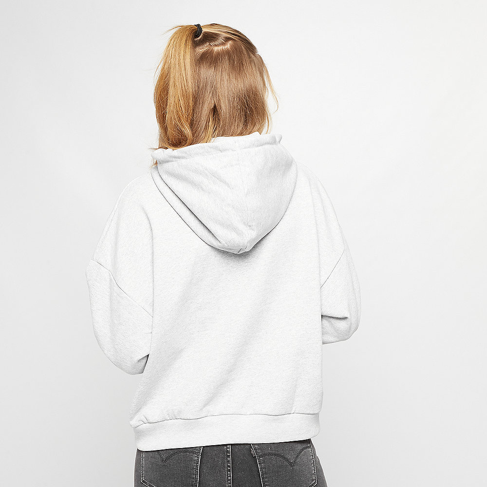 Karl Kani College Hoodie h.grey/beet red