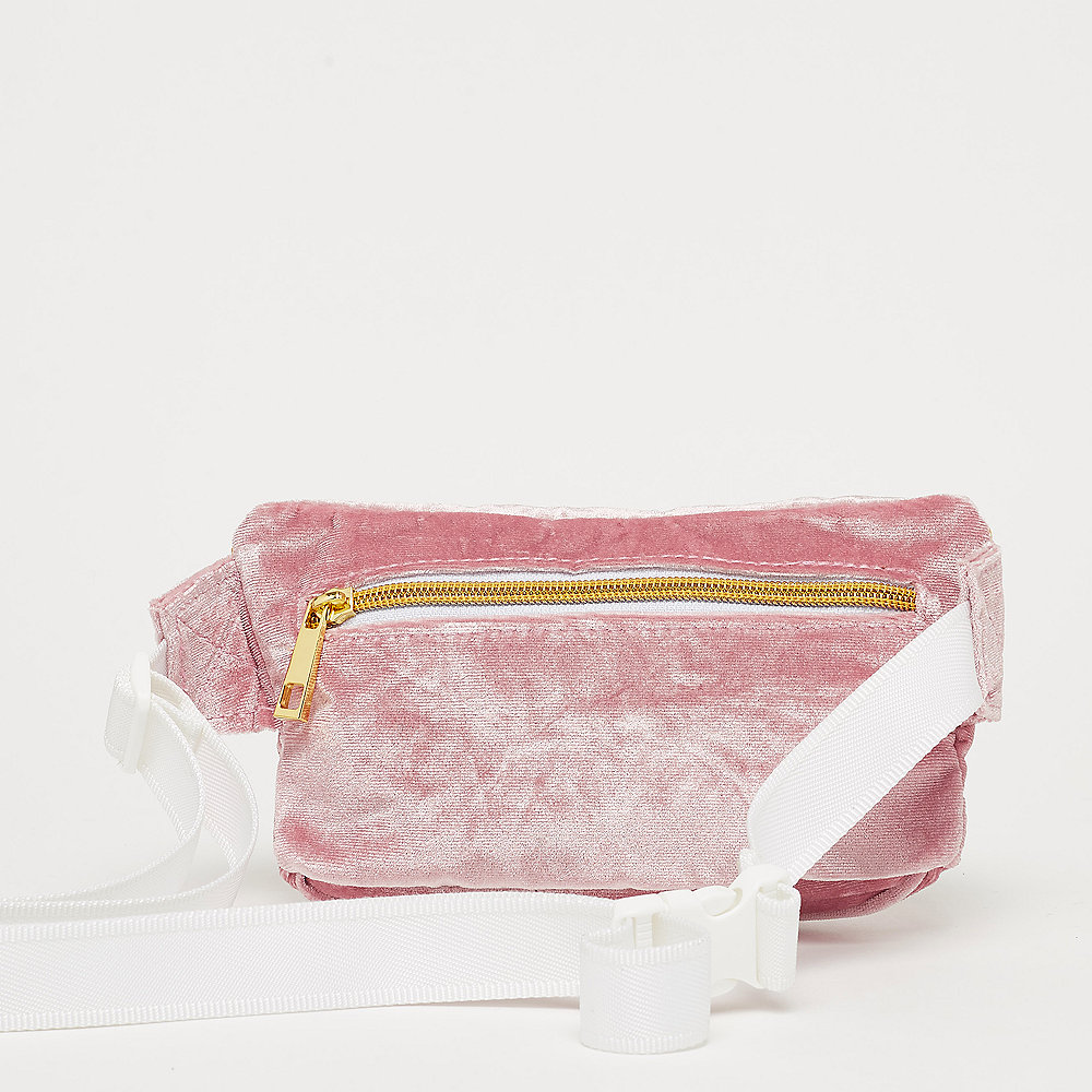 Mi-Pac Gold Bum Bag - Velvet dusky pink