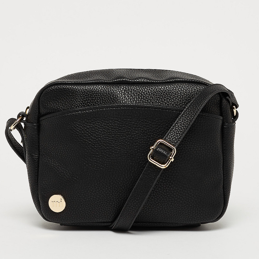 Mi-Pac Gold Cross Body Bag - Tumbled black