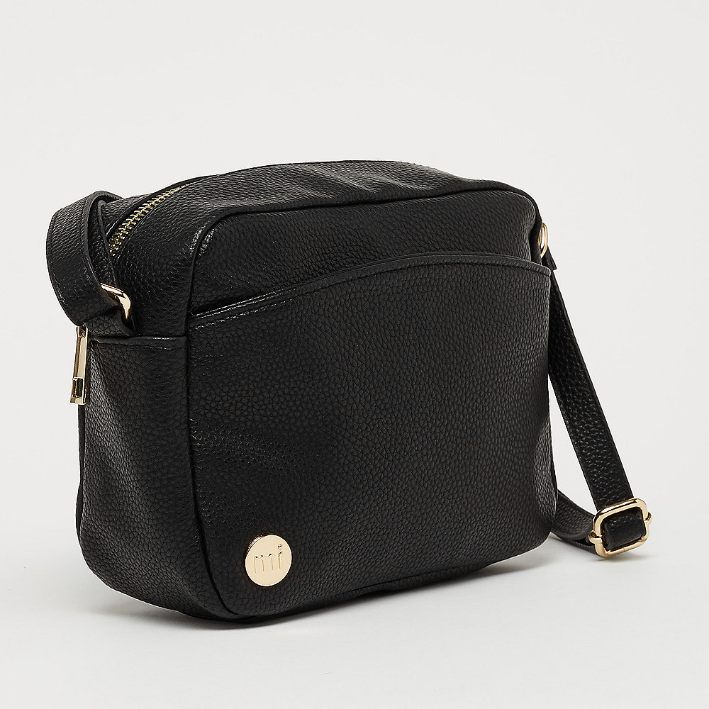 Mi-Pac Gold Cross Body Bag - Tumbled black