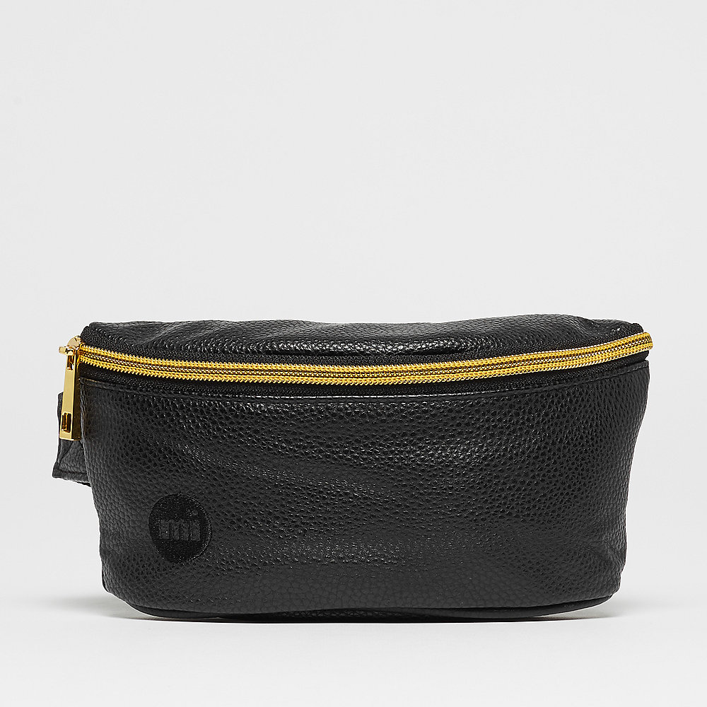 Mi-Pac Gold Slim Bum Bag tumbled black