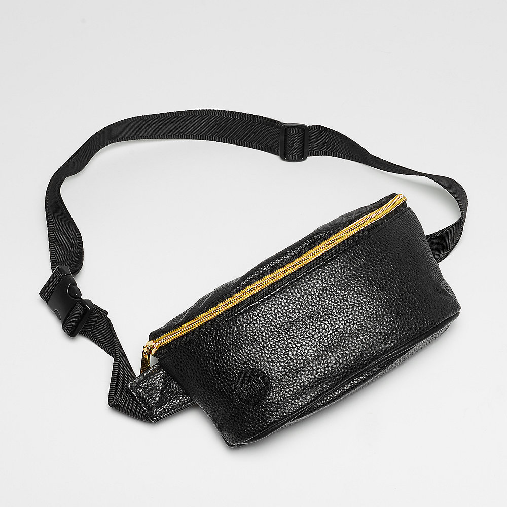 Mi-Pac Gold Slim Bum Bag tumbled black