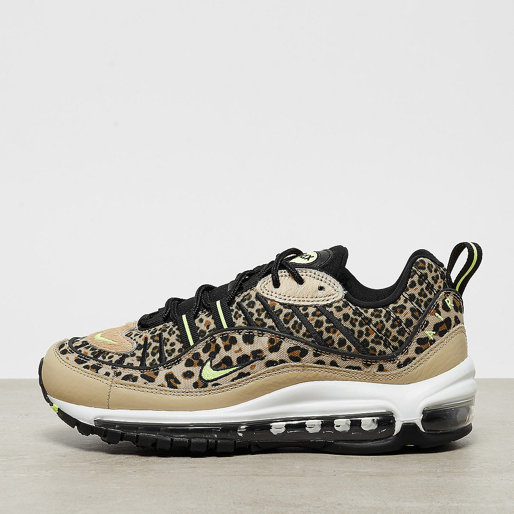 NIKE Air Max 98 Premium desert ore/volt glow-black-wheat