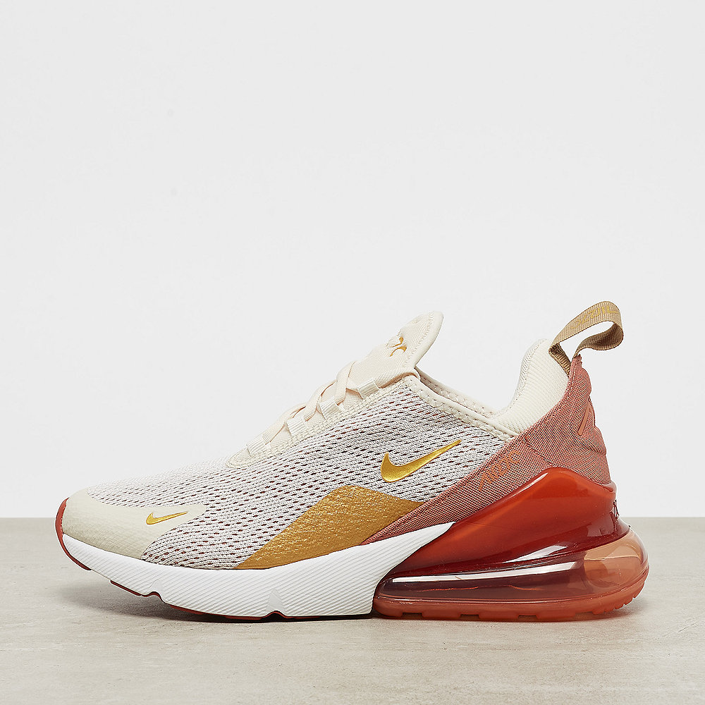 NIKE Air Max 270 light cream/metallic gold