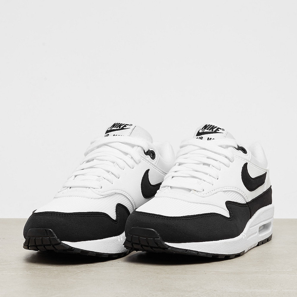 NIKE Air Max 1 white/black