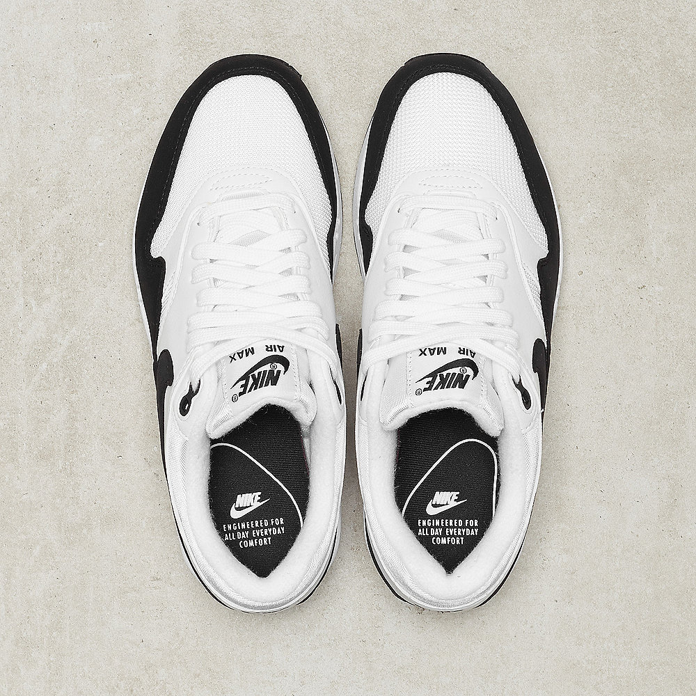 NIKE Air Max 1 white/black
