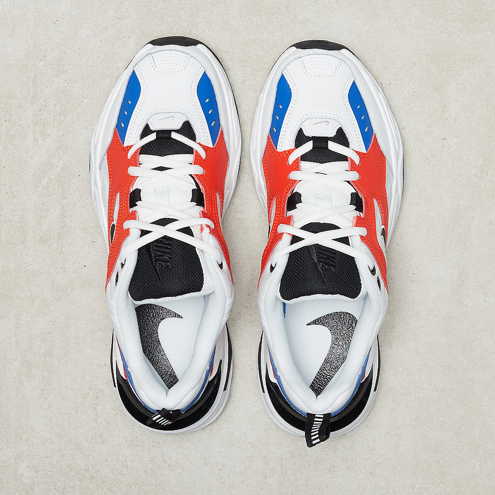 NIKE M2K Tekno summit white/black-team orange