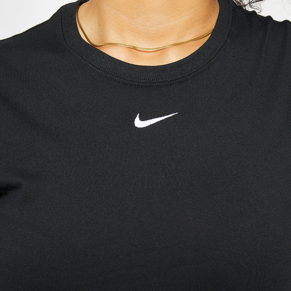 NIKE NSW Essential T-Shirt Crop GX black/white