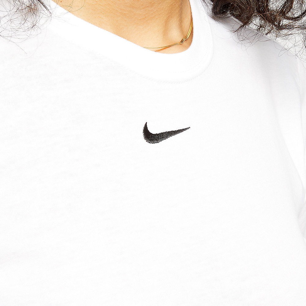 NIKE NSW Essential T-Shirt Crop GX white/black