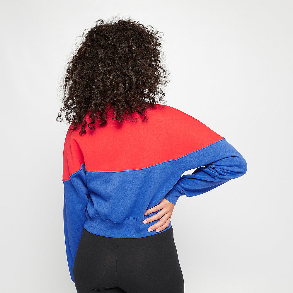 NIKE NSW Heritage Crew Sweater blue/red