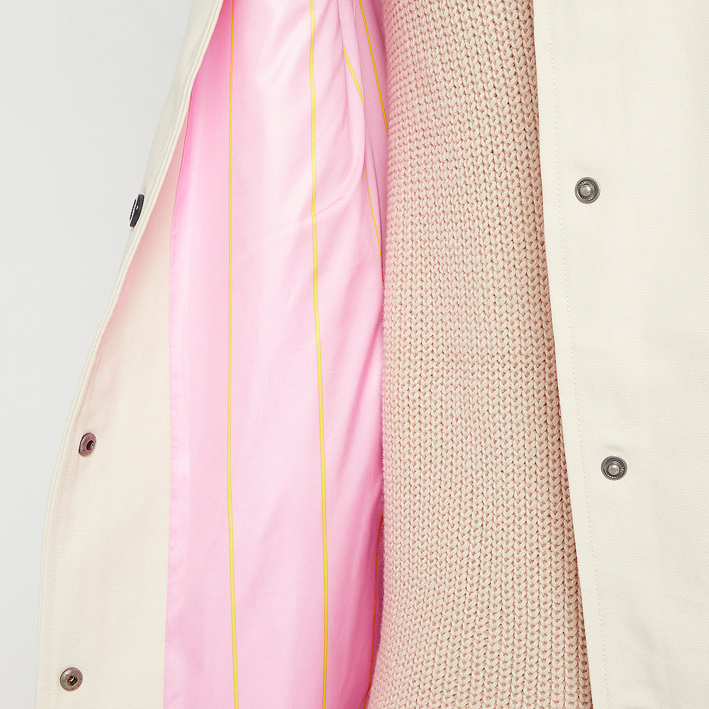 NIKE NSW Jacket Canvas light cream/obsidian