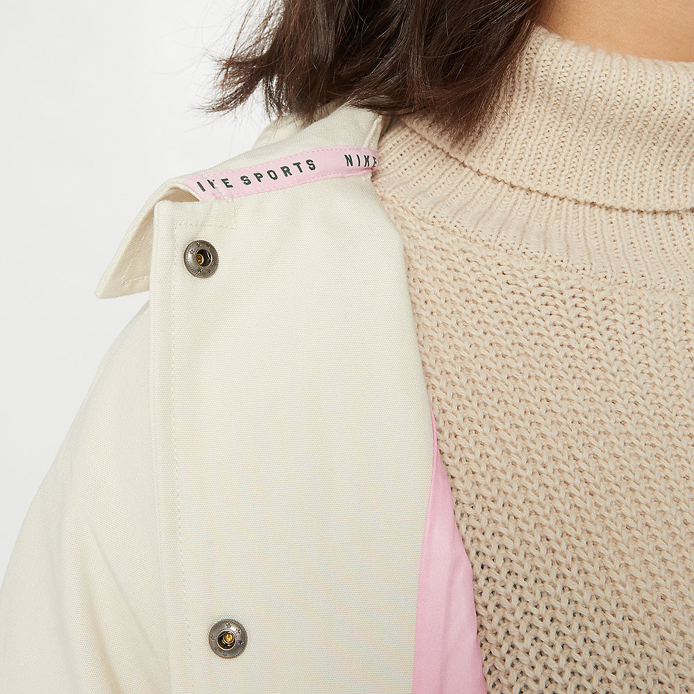 NIKE NSW Jacket Canvas light cream/obsidian