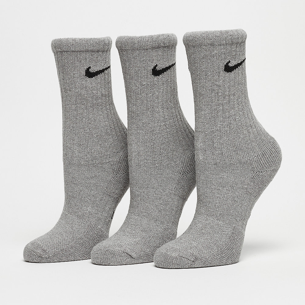 NIKE Everyday Cush Crew 3 Pack grey