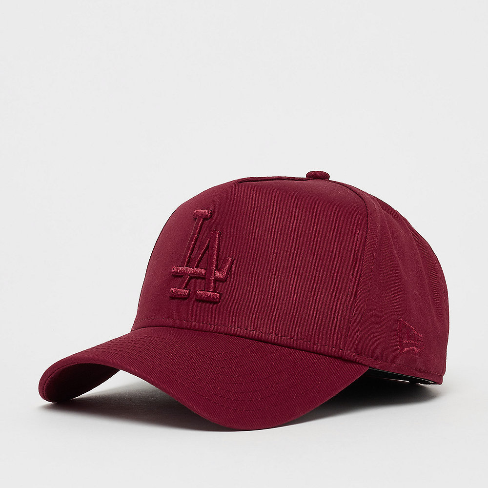 New Era Womens League Essential Aframe LA Dodgers Cap cardinal red