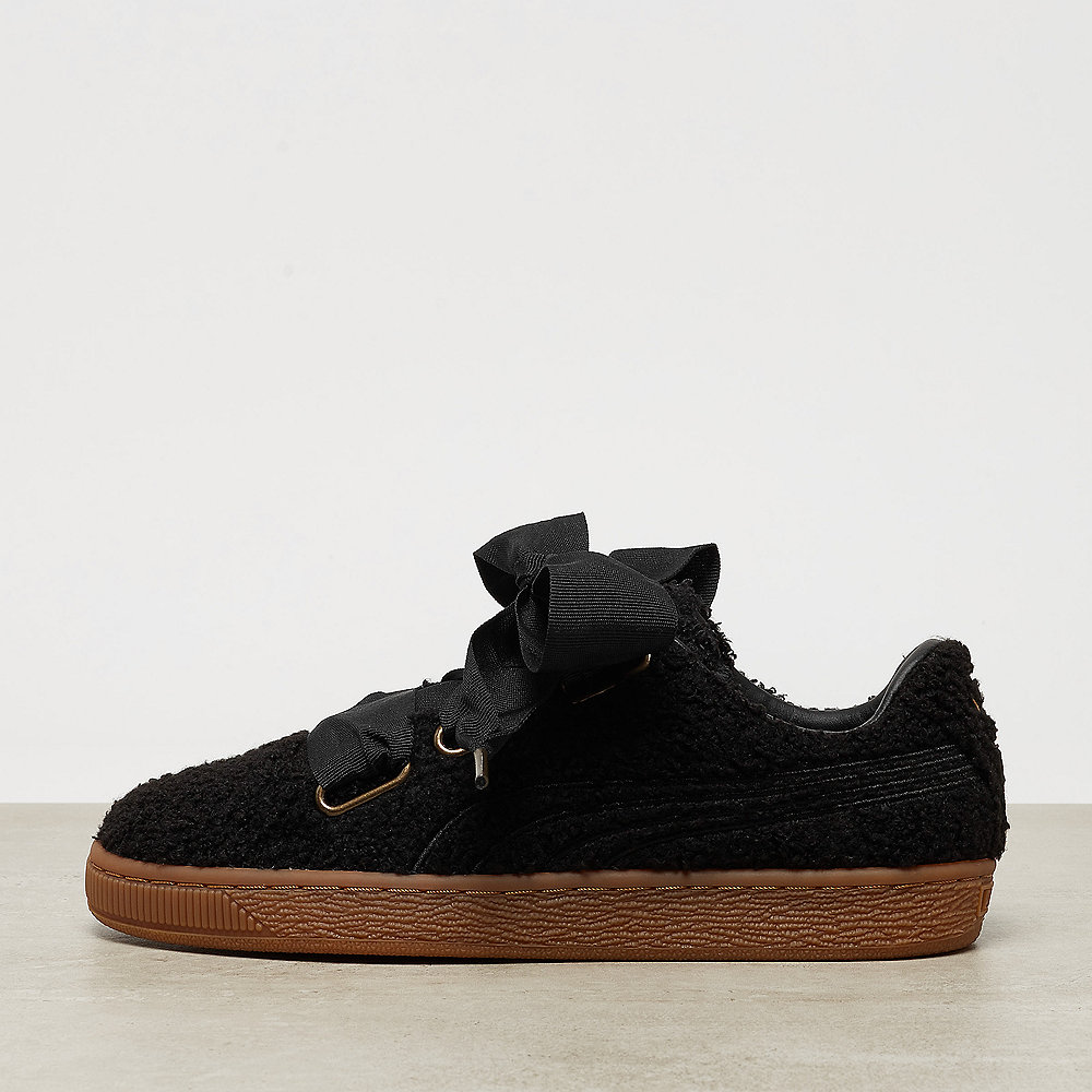 Puma Basket Heart Teddy Wns puma black-puma black