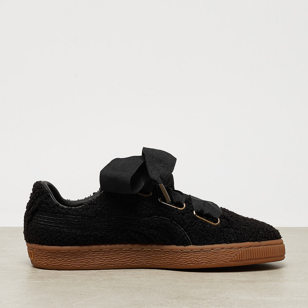 Puma Basket Heart Teddy Wns puma black-puma black