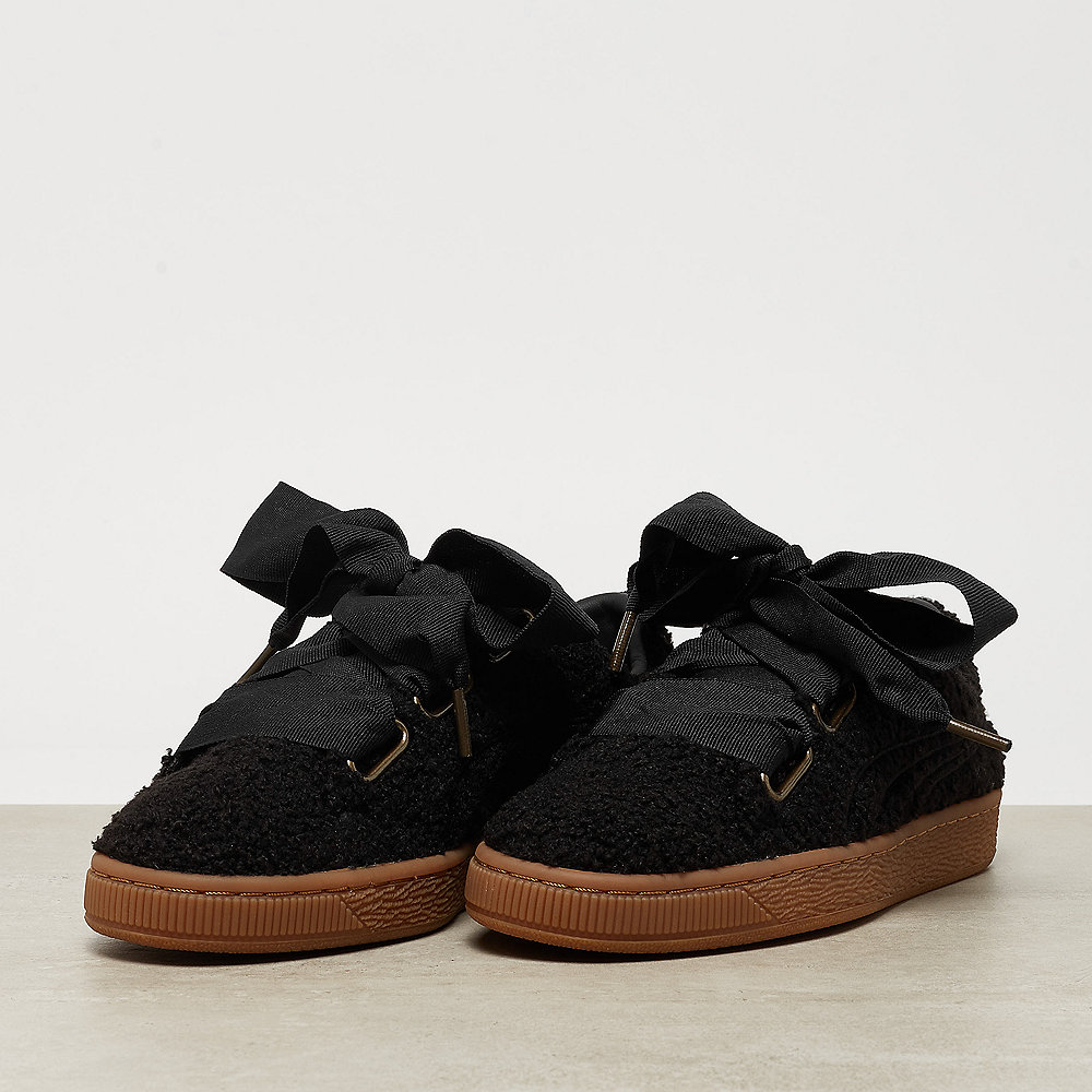 Puma Basket Heart Teddy Wns puma black-puma black