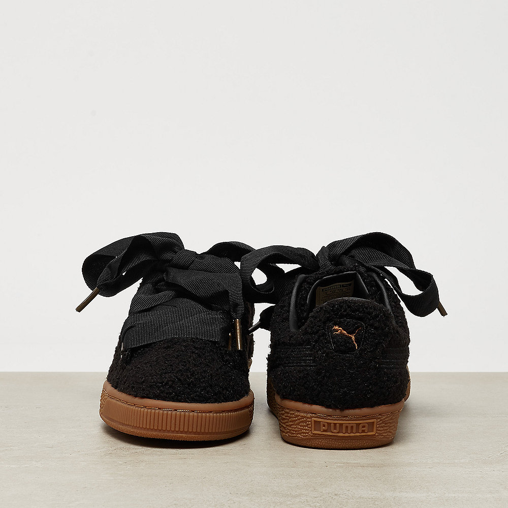 Puma Basket Heart Teddy Wns puma black-puma black