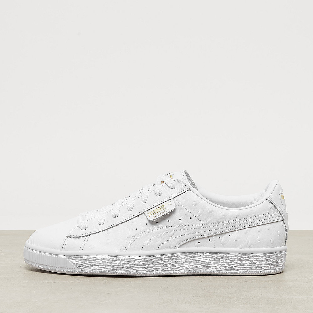 Puma Basket Ostrich Wns puma white-puma silver