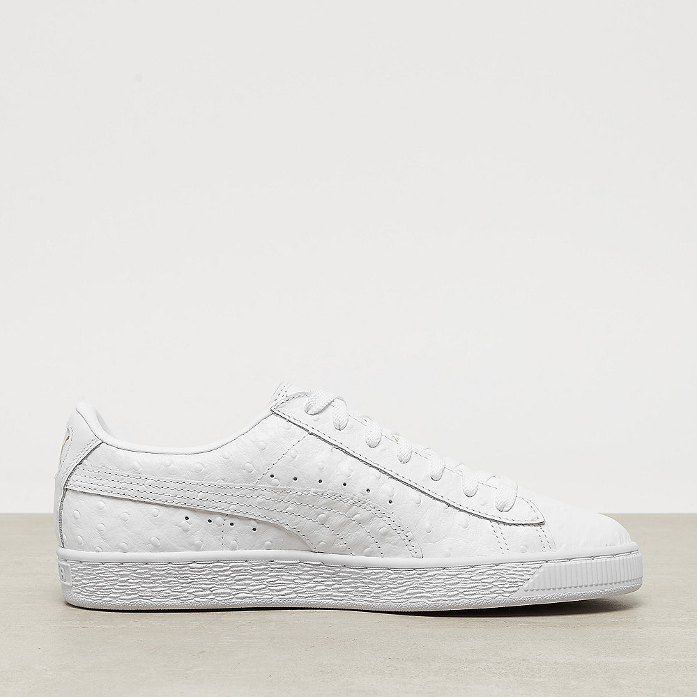 Puma Basket Ostrich Wns puma white-puma silver