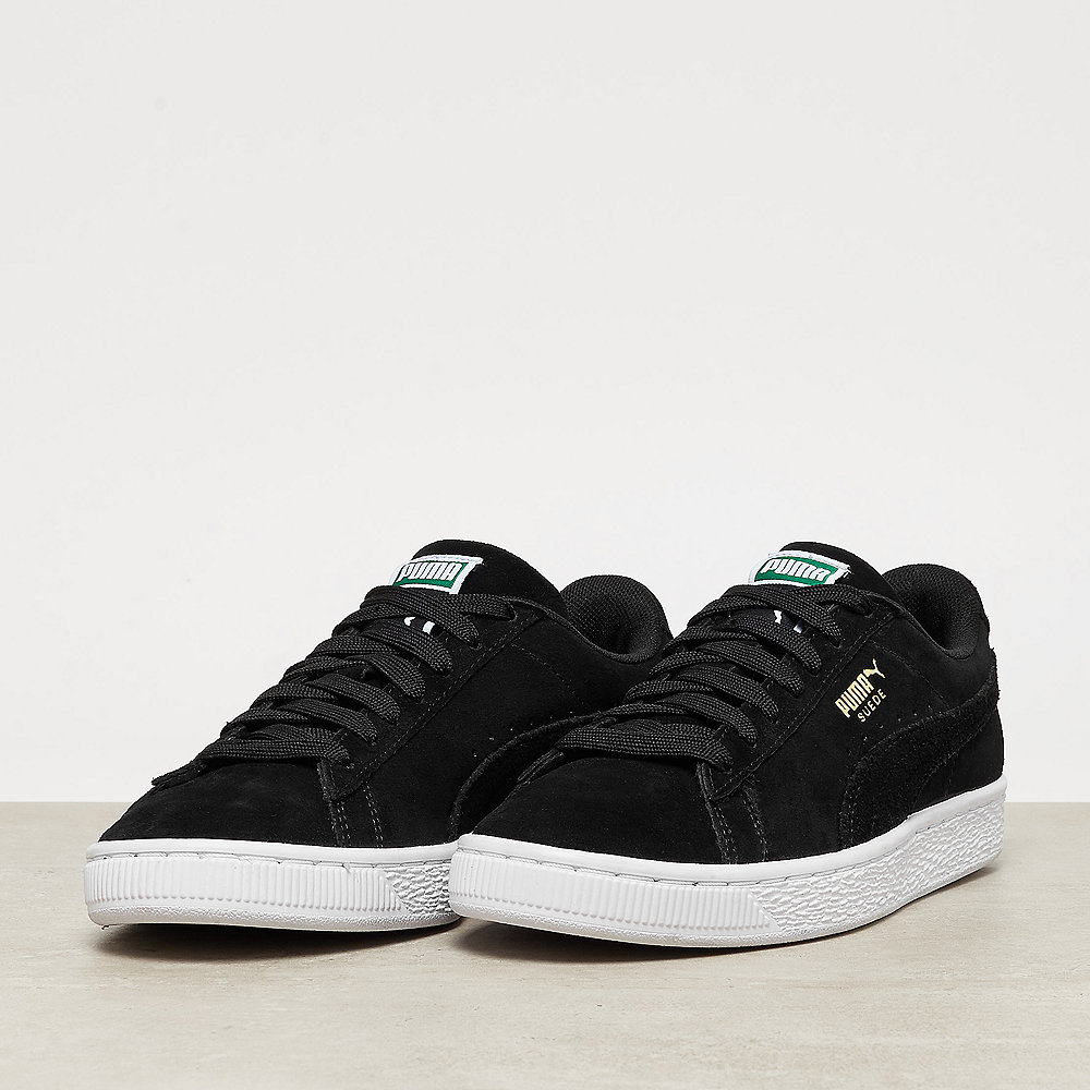 Puma Suede Classic+ black-team gold-white