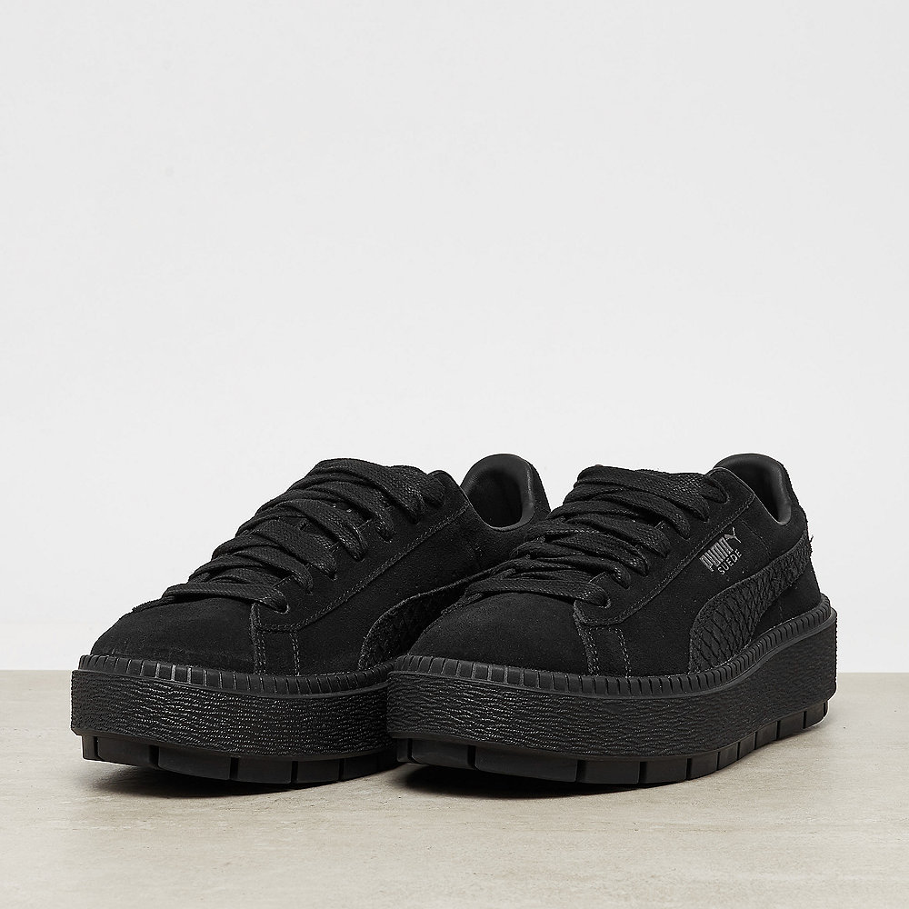 Puma Suede Platform Trace Animal puma black-puma aged silver