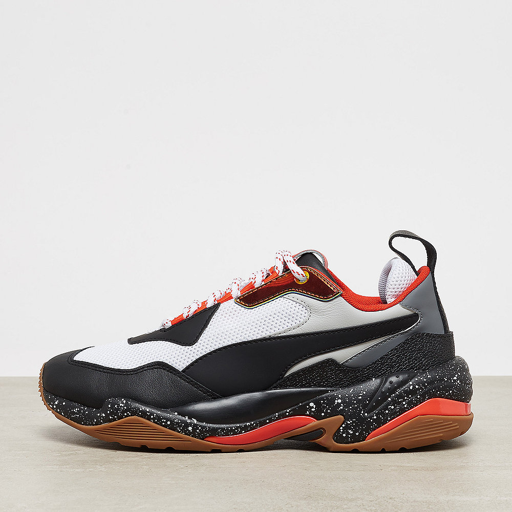 Puma Thunder Electric puma white-puma black-mandarine red