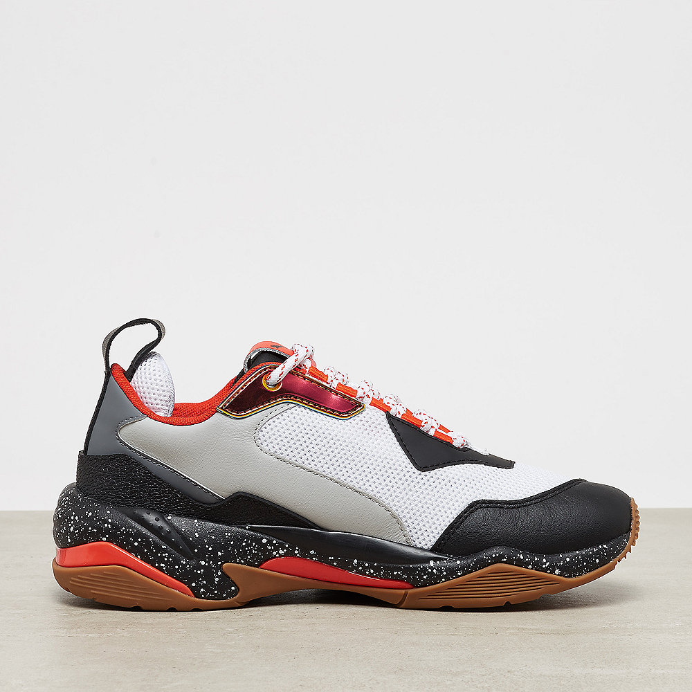 Puma Thunder Electric puma white-puma black-mandarine red